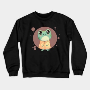 Rainy froggo day Crewneck Sweatshirt